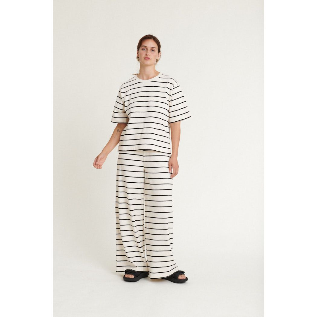 Annelli Oversized Tee - Carafe / Birch