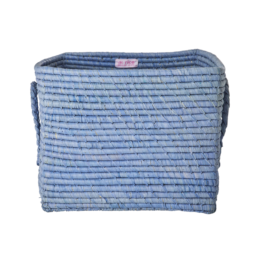 Fletkurv m. hanke - Soft Blue