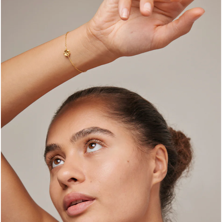 Enamel Firkløver armbånd