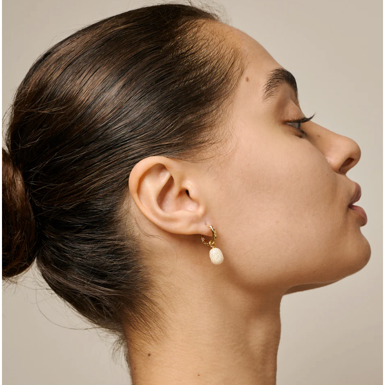 Enamel Significant Hoops