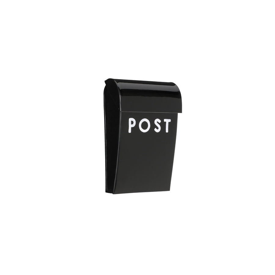 Postkasse - Sort - 2 Størrelser