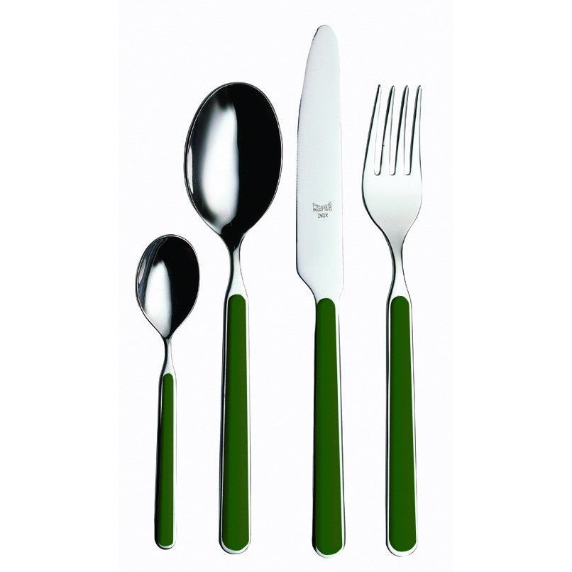 Bestik - Fantasia - Green - Mørkegrøn - V