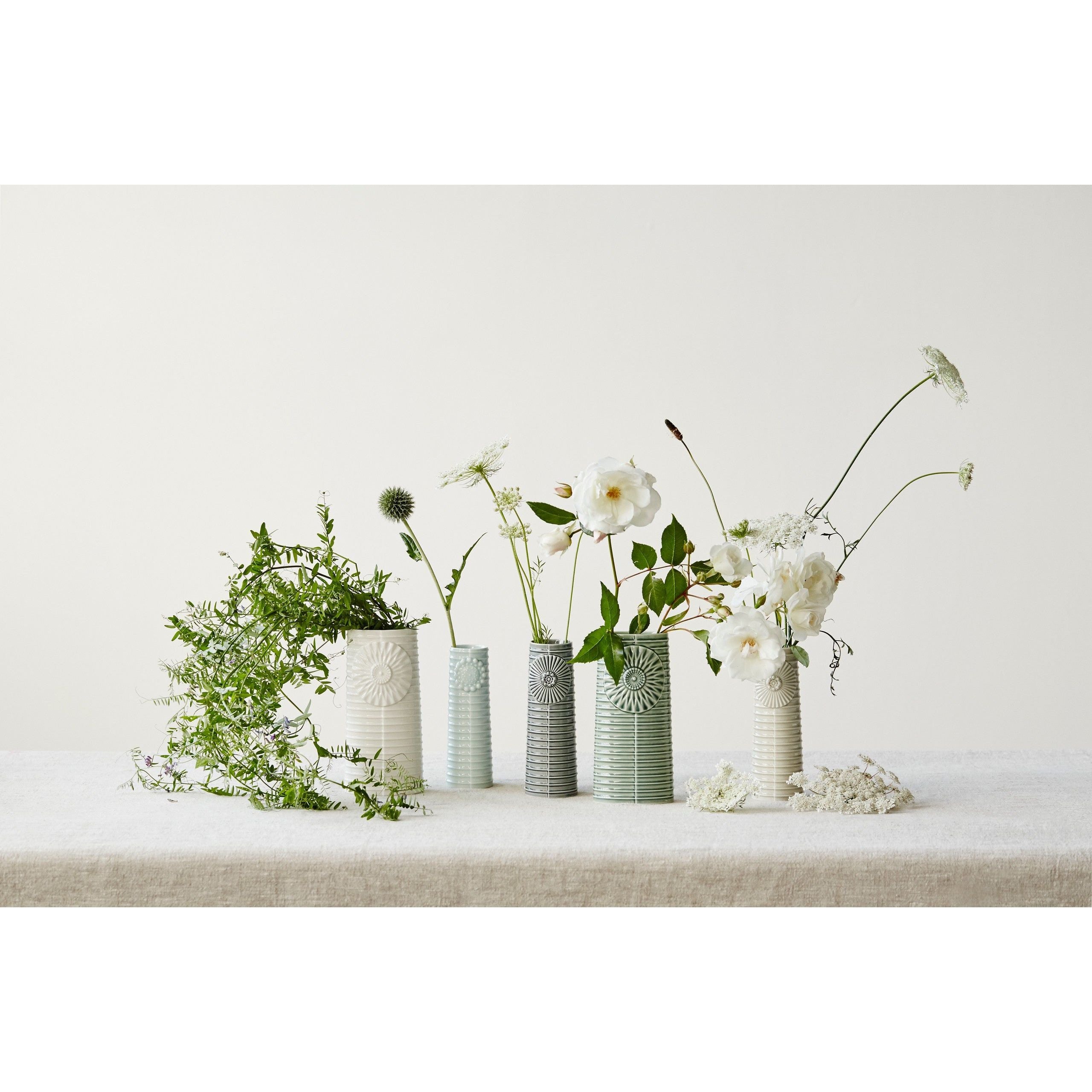 Pipanella - Dot Vase - Lille - Hvid