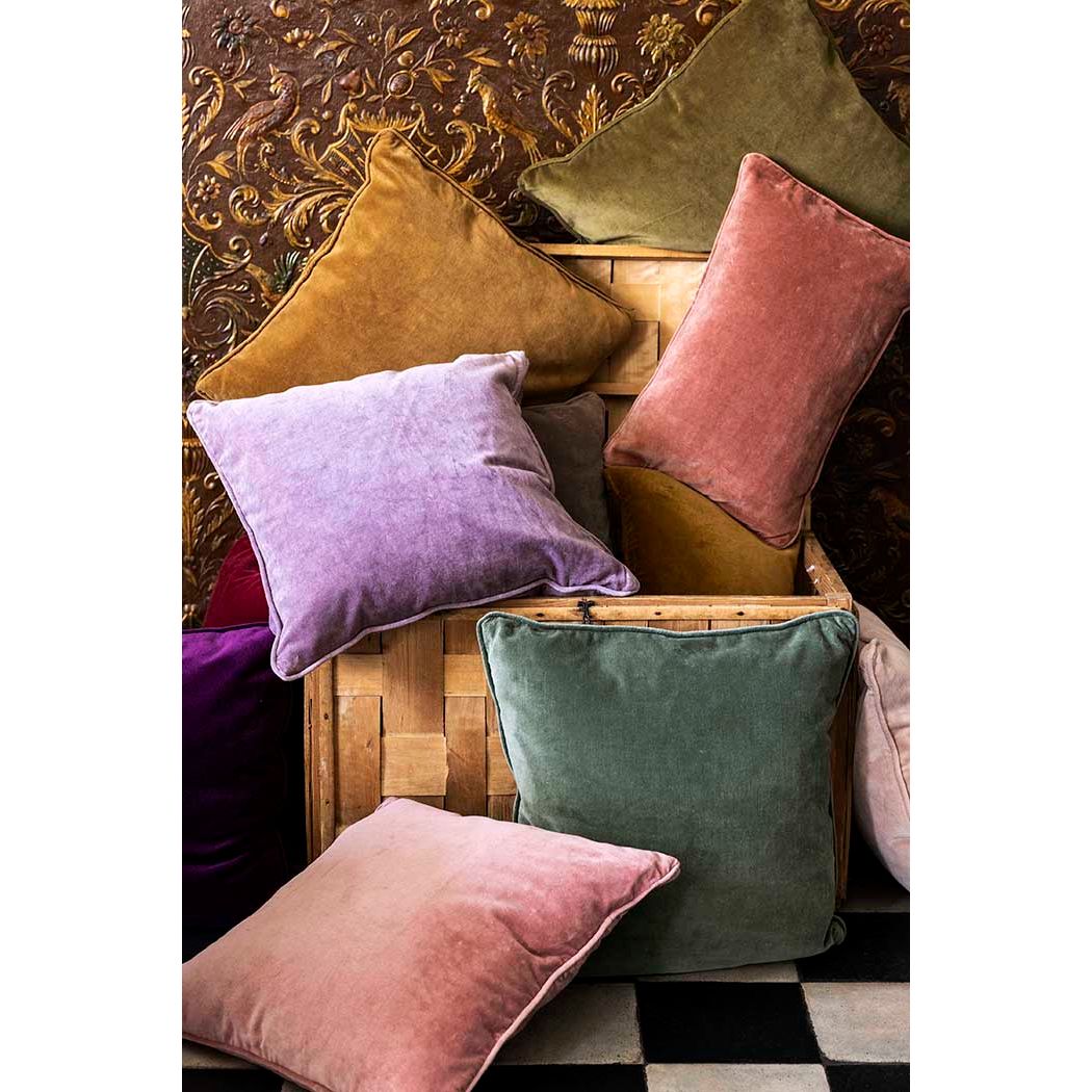 Velour Pude- Blush - 33x50cm