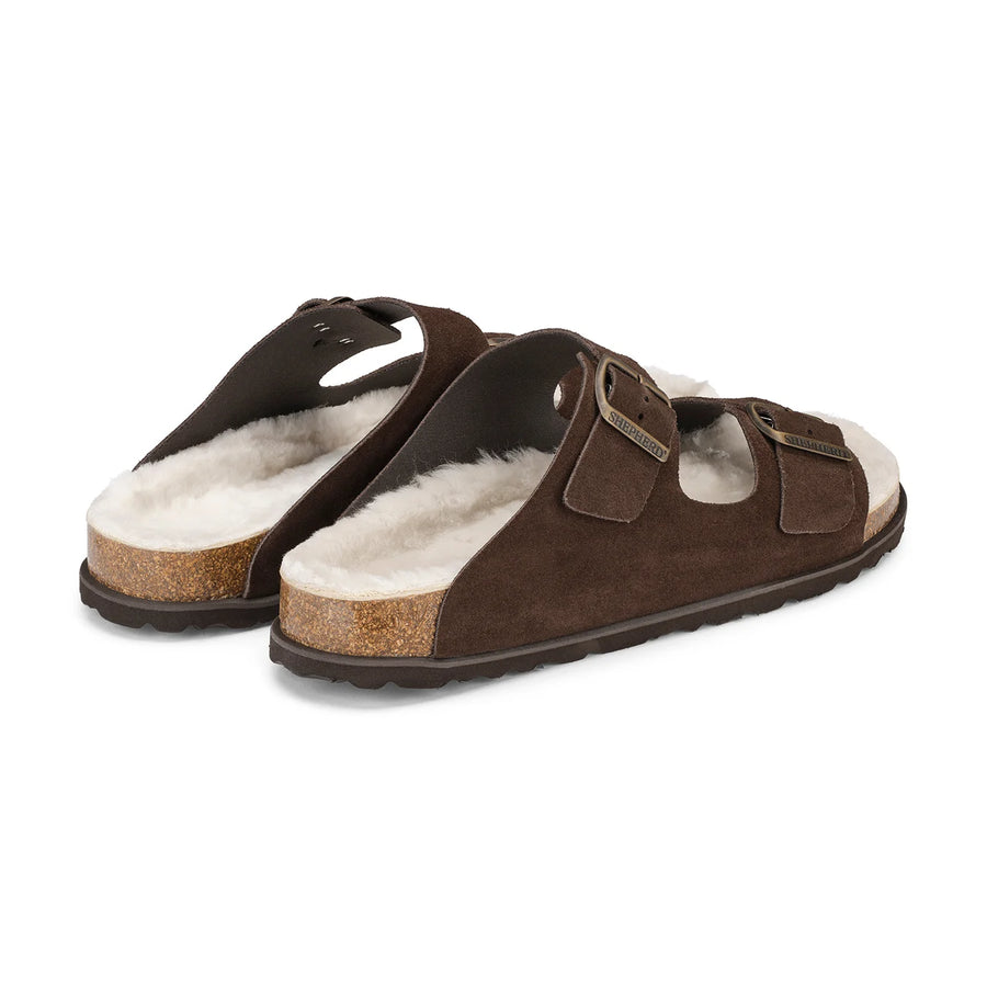 Shepherd – Bilbao sandals – Brown suede