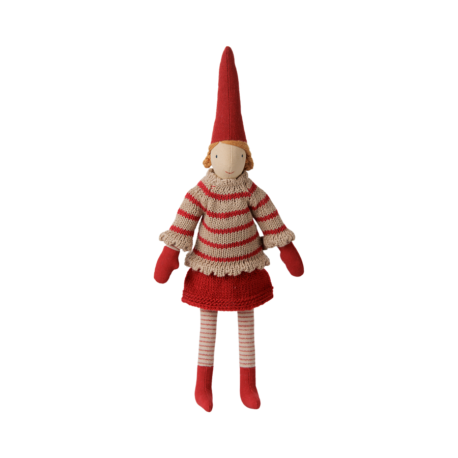 Pixy, Str. 2 - Pige - Stribet strikket sweater