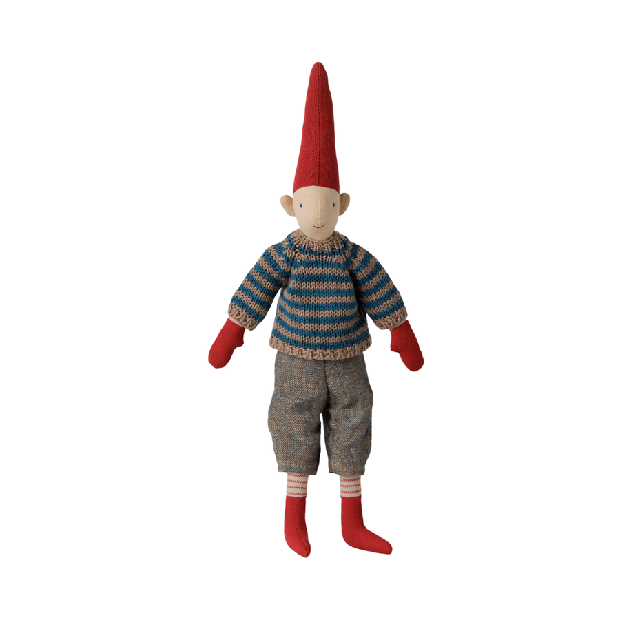 Pixy, Str. 2 - Dreng - Stribet strikket sweater