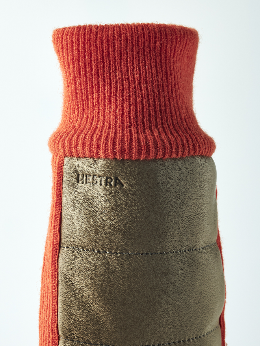Hestra Jeanne Luffer - Jute – detaljebillede 3