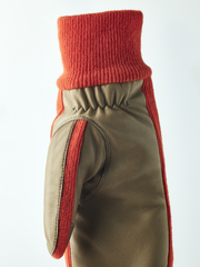 Hestra Jeanne Luffer - Jute – detaljebillede 4