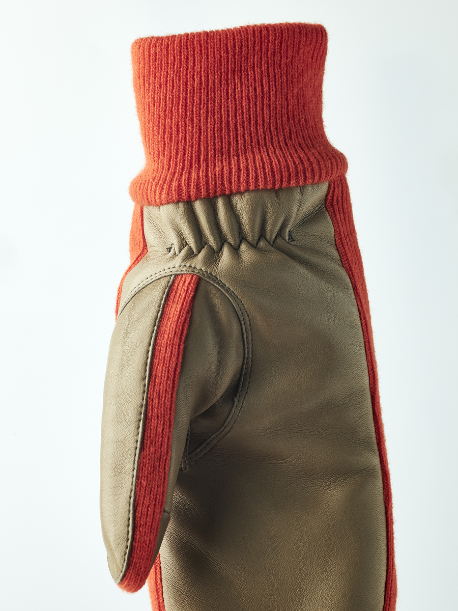 Hestra Jeanne Luffer - Jute – detaljebillede 4