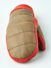 Hestra Jeanne Luffer - Jute – detaljebillede 2