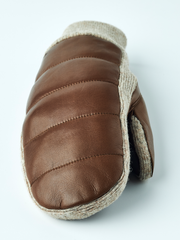 Hestra Jeanne Luffer - Lysebrun – detaljebillede 2