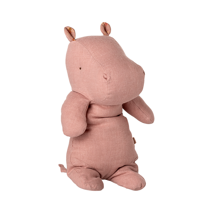 Safari friends, Flodhest, Medium - Rosa