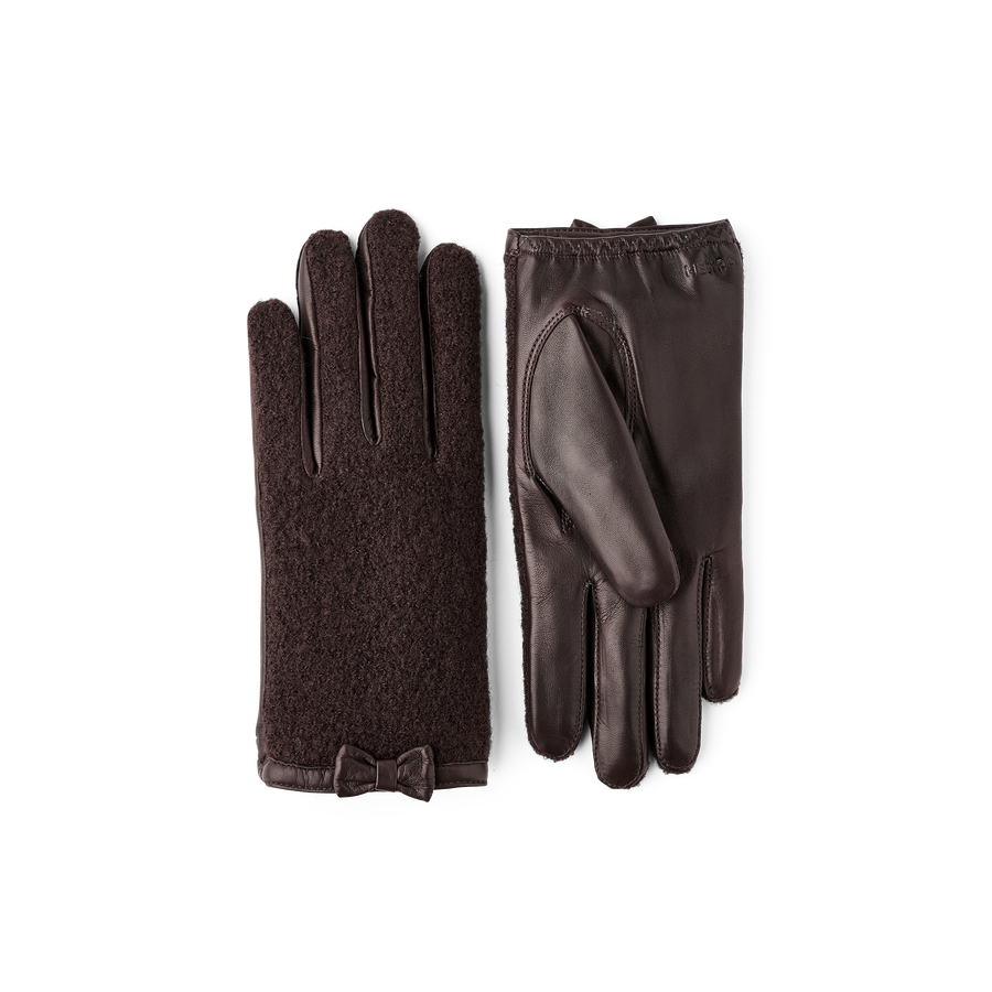 Hestra Millie Handsker - Espresso – produktbillede