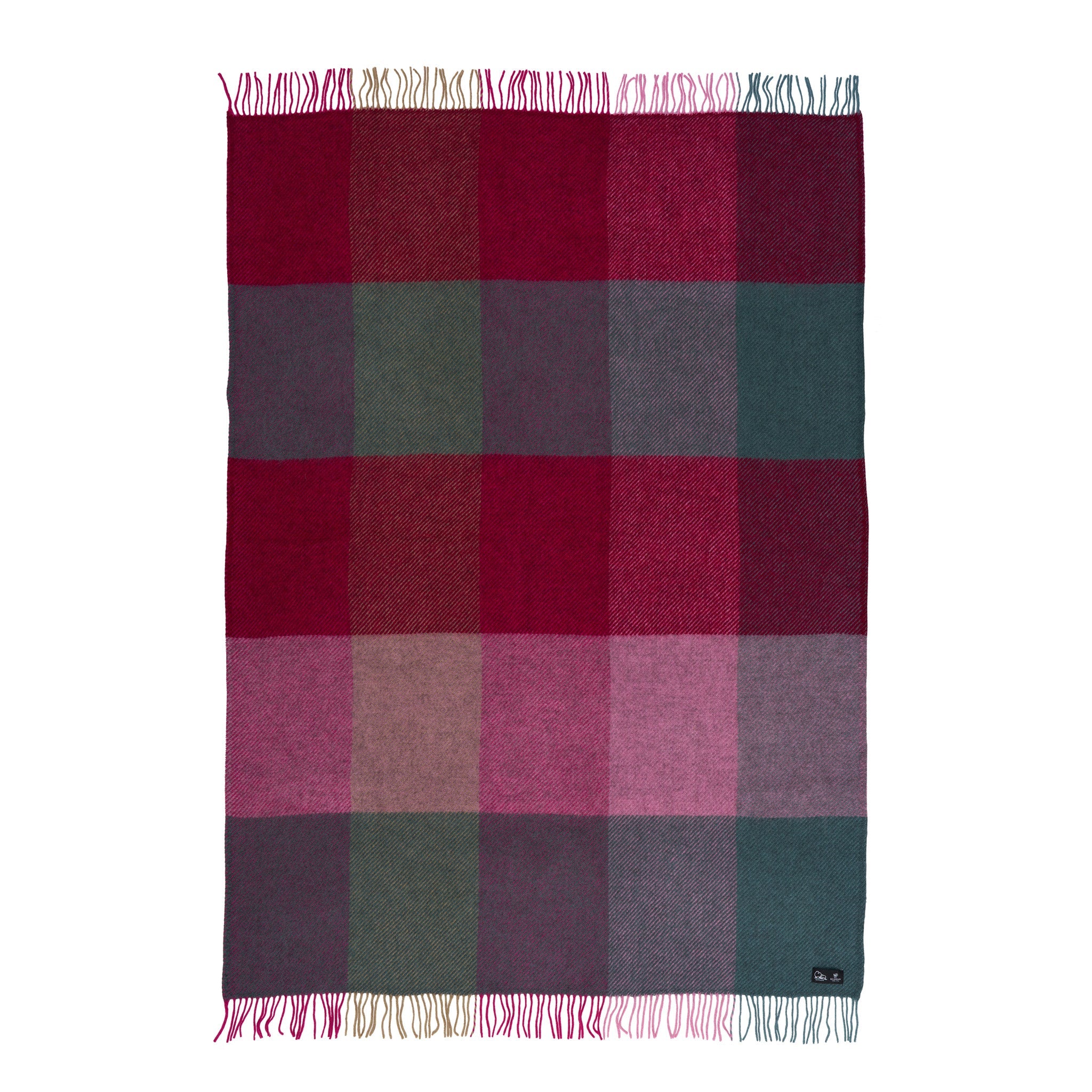 Plaid Gotland Check - Pink fra Klippan