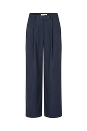 TylerLL Bukser - Dark Navy Pinstribe.
