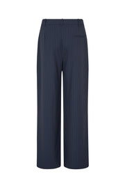 TylerLL Bukser - Dark Navy Pinstribe.
