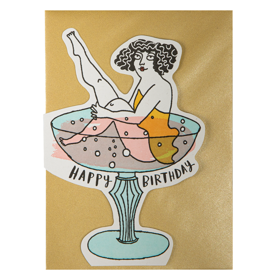 kort- Fødselsdags Cocktail
