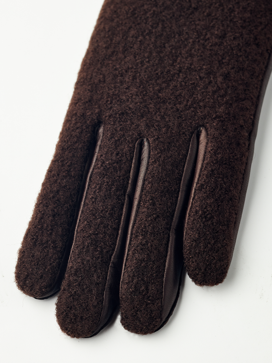 Hestra Millie Handsker - Espresso – detaljebillede 2