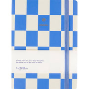 Notesbog - Checkered Lavender fra A-Journal – forside
