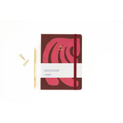 Notesbog - Collage Pink fra A-Journal – forside og design