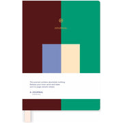 A6-notesbog med blanke sider - Modernist fra A-Journal – forside og design