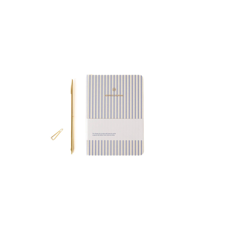 Adressebog - Striber fra A-Journal – forside og design