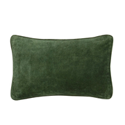 Velour Pude - Forest - 33x50cm