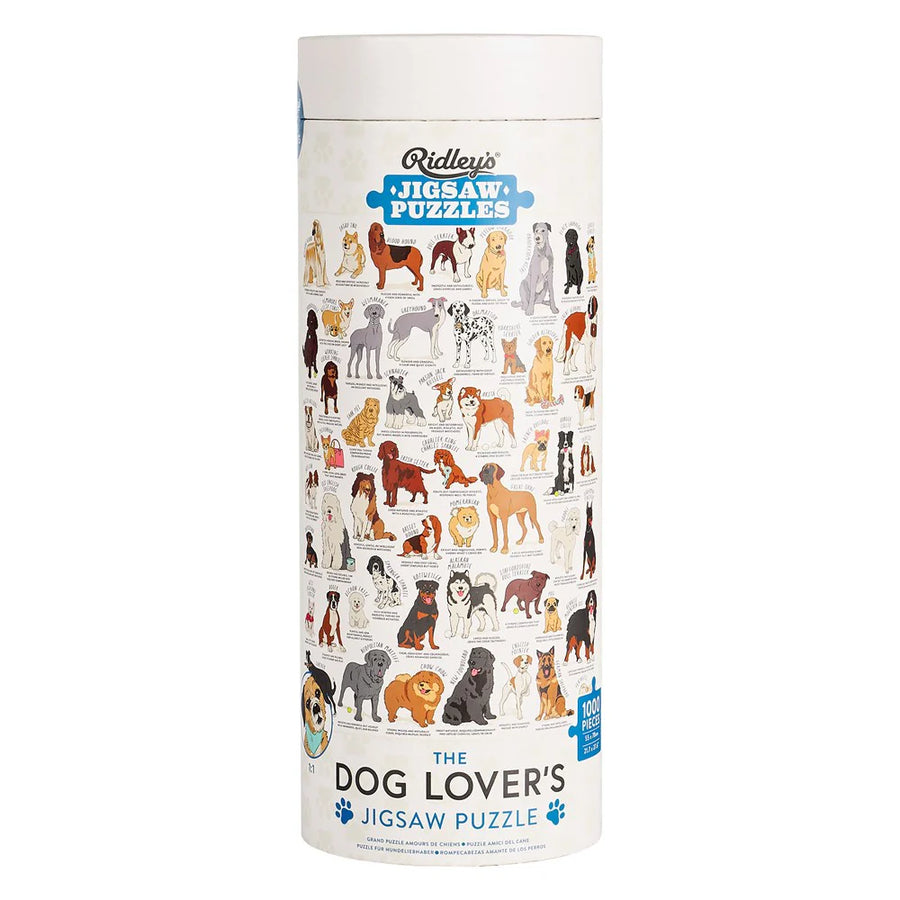 Puslespil - Dog Lovers - 1000 Brikker