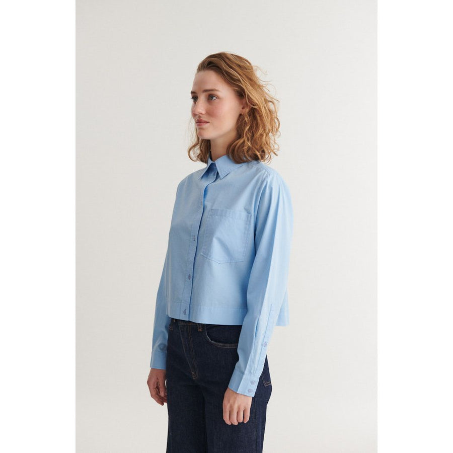 Silje Cropped Skjorte