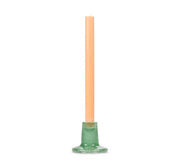 Glas Lysestage - Jade