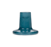 Glas Lysestage - Mineral Blue