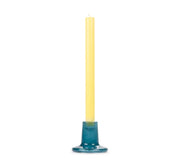 Glas Lysestage - Mineral Blue
