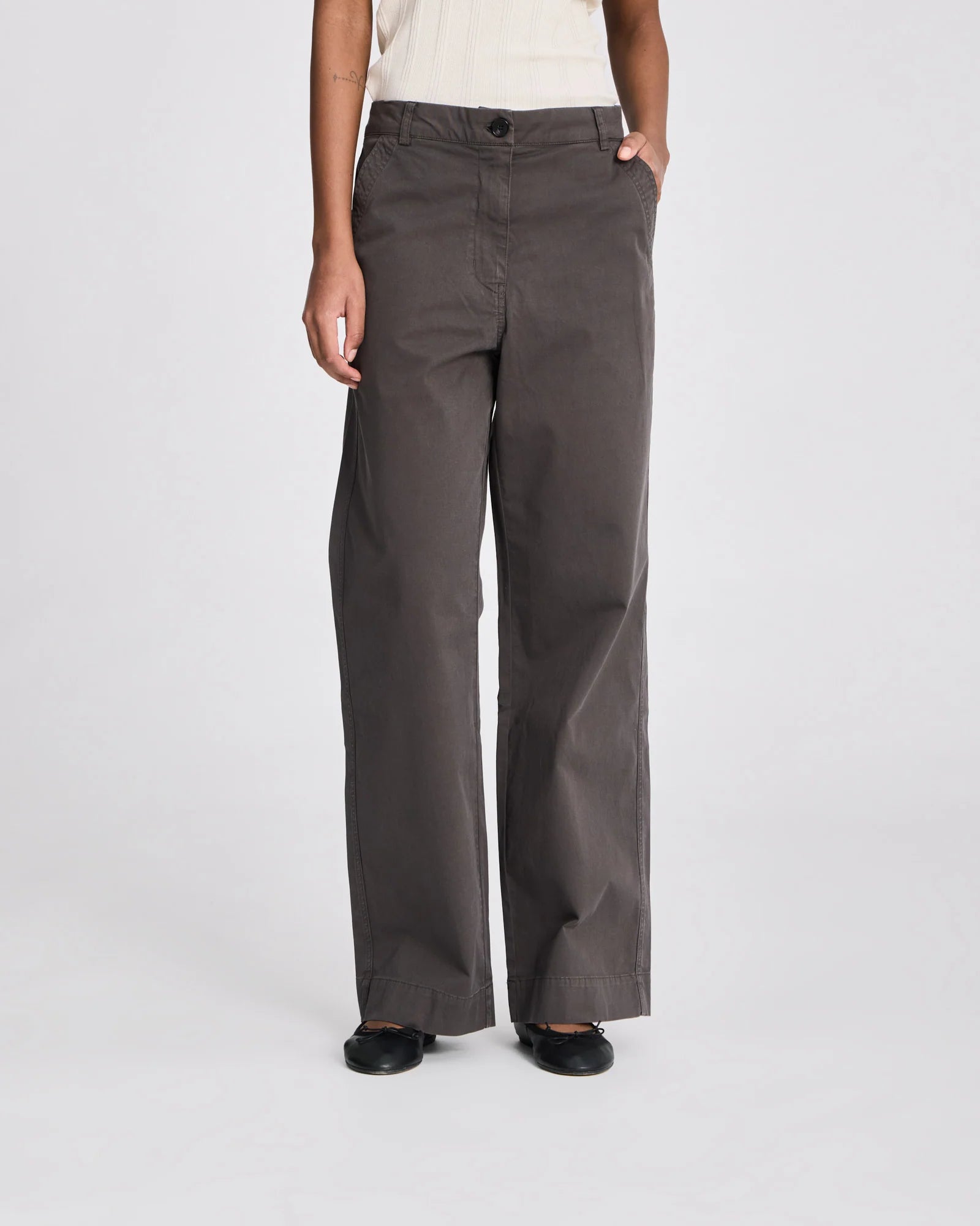 Betty Twill Buks - Black Ink