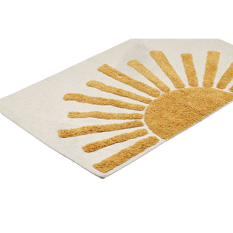 Uld måtte 60x90cm m. sol