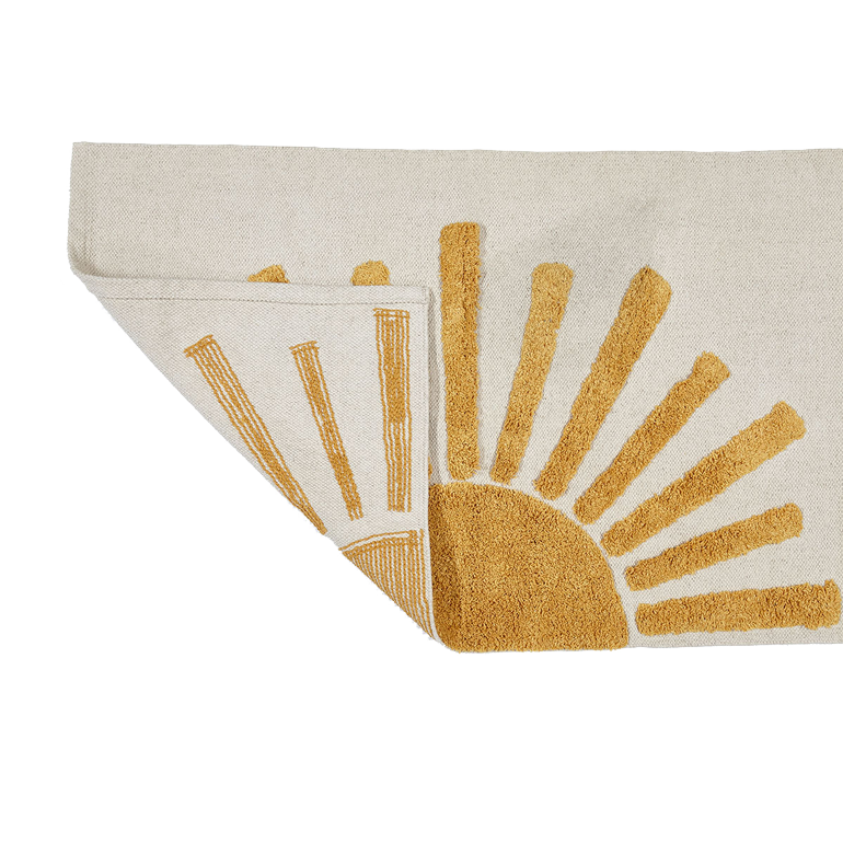 Uld måtte 60x90cm m. sol