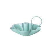 Metal lysestage formet som blomst - mint