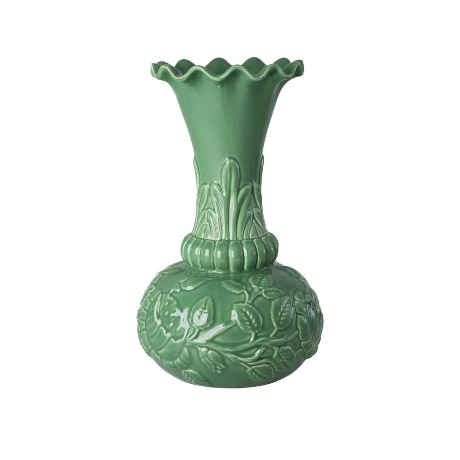 Keramik Vase - Grøn