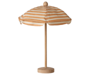 Strandparasol mus lys coral
