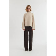 Cady Raglan Sweater - Beige Mel