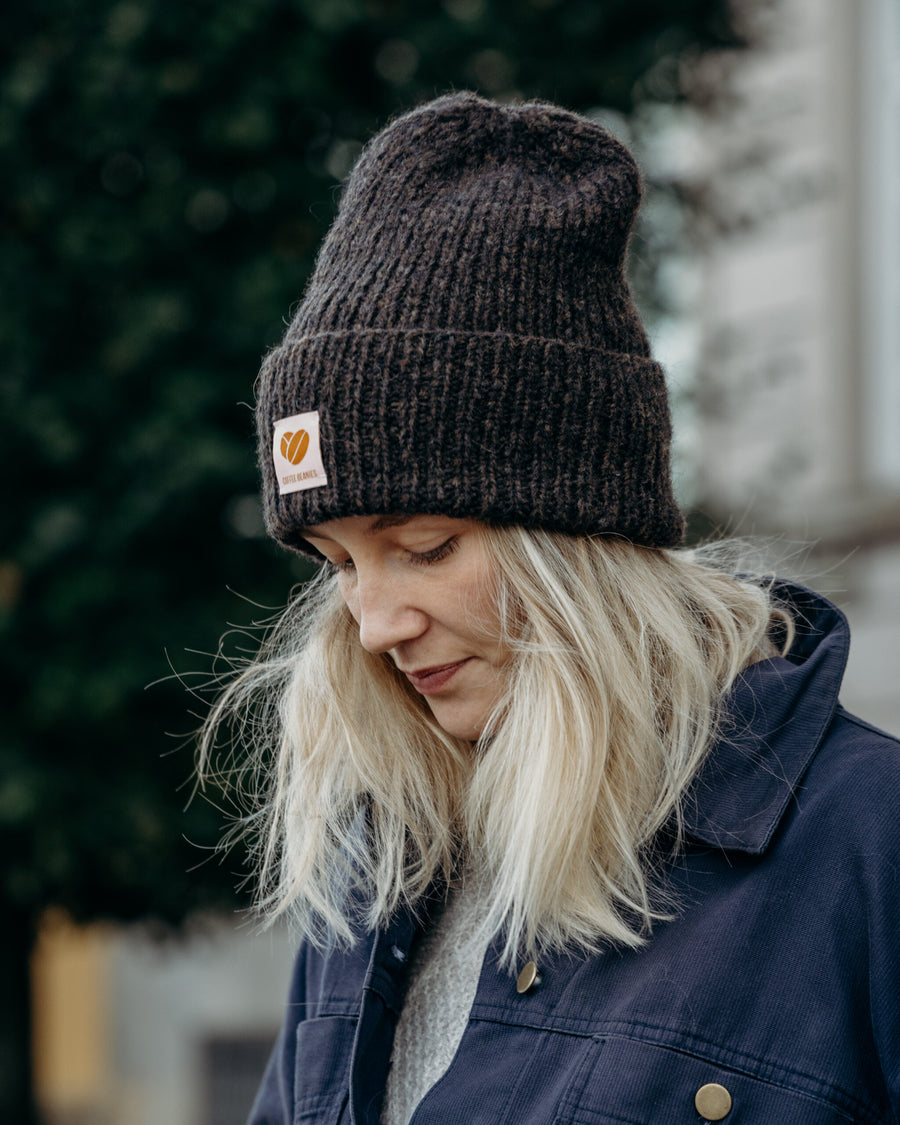 Sort Sky Beanie fra Coffee Beanies
