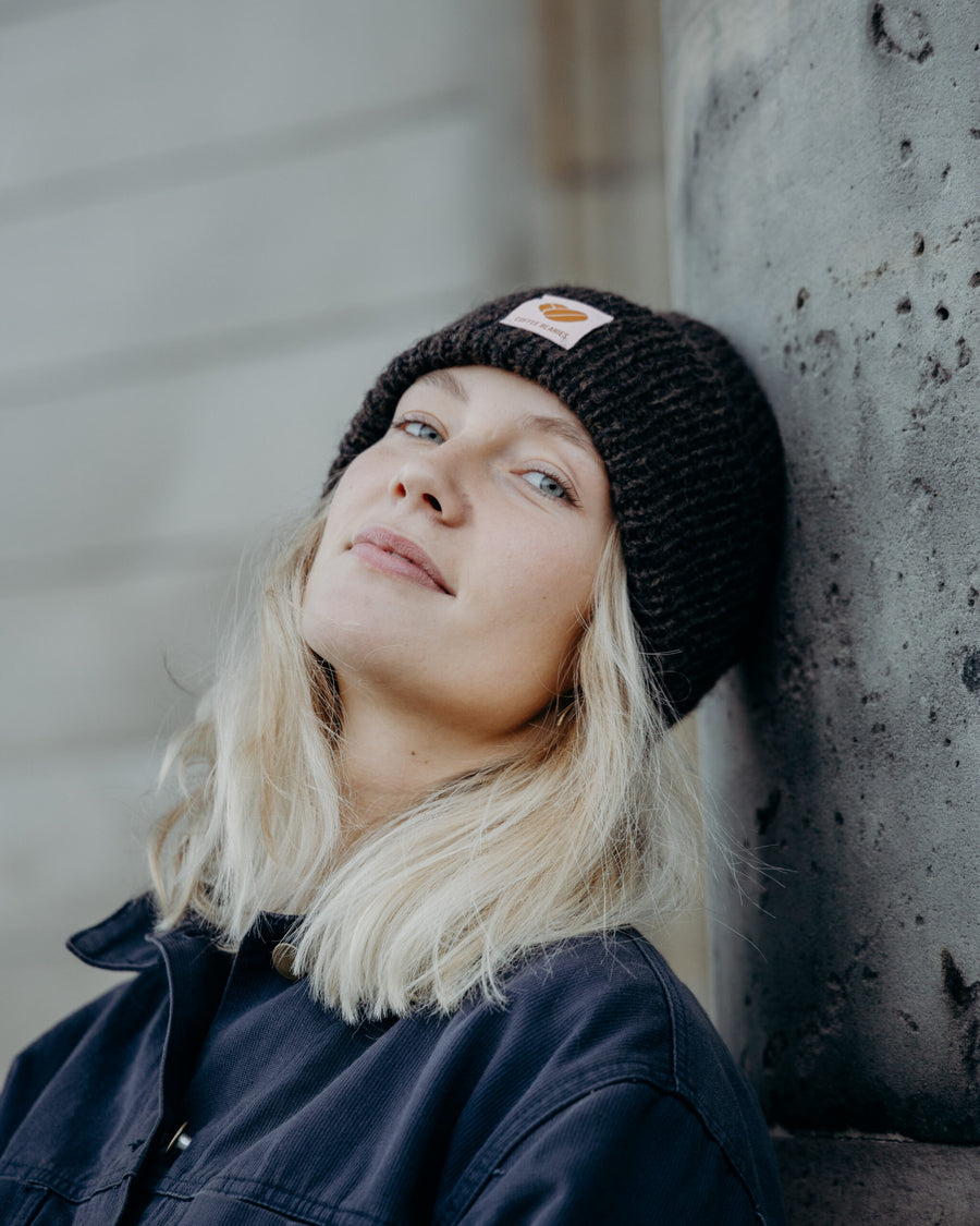 Sort Sky Beanie fra Coffee Beanies