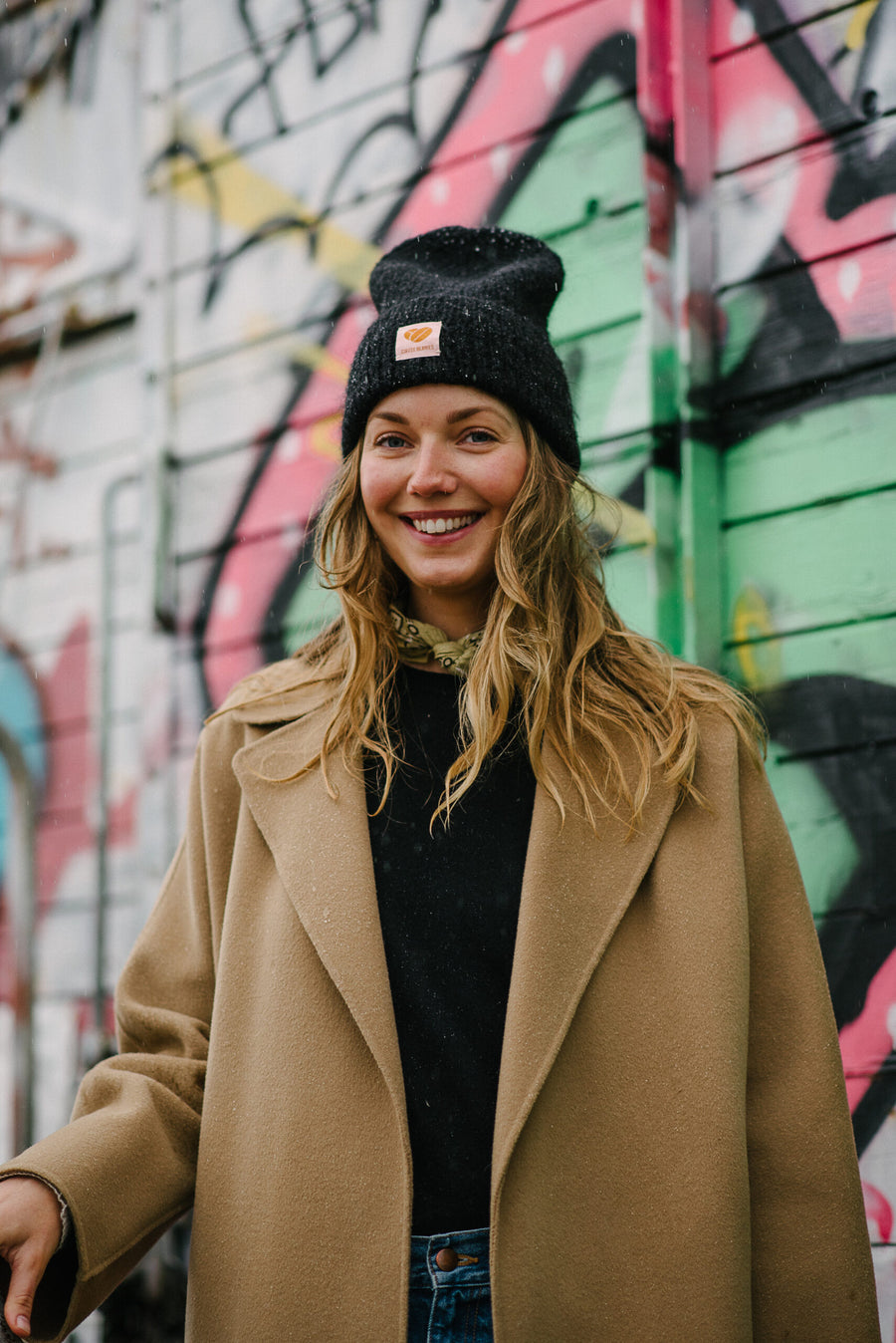 Sort Sky Beanie fra Coffee Beanies