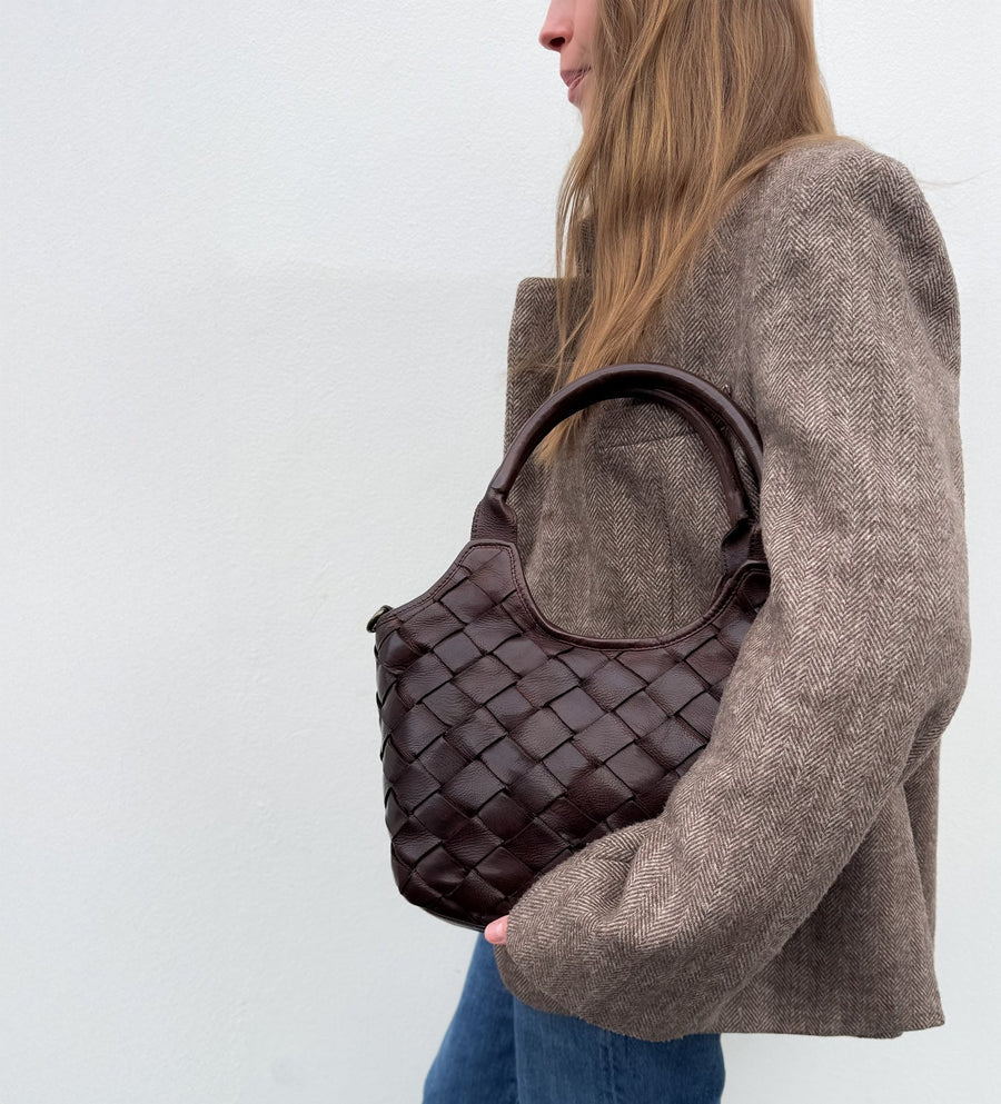 Crossbody/håndtaske - Fairfield - Brun - Montana