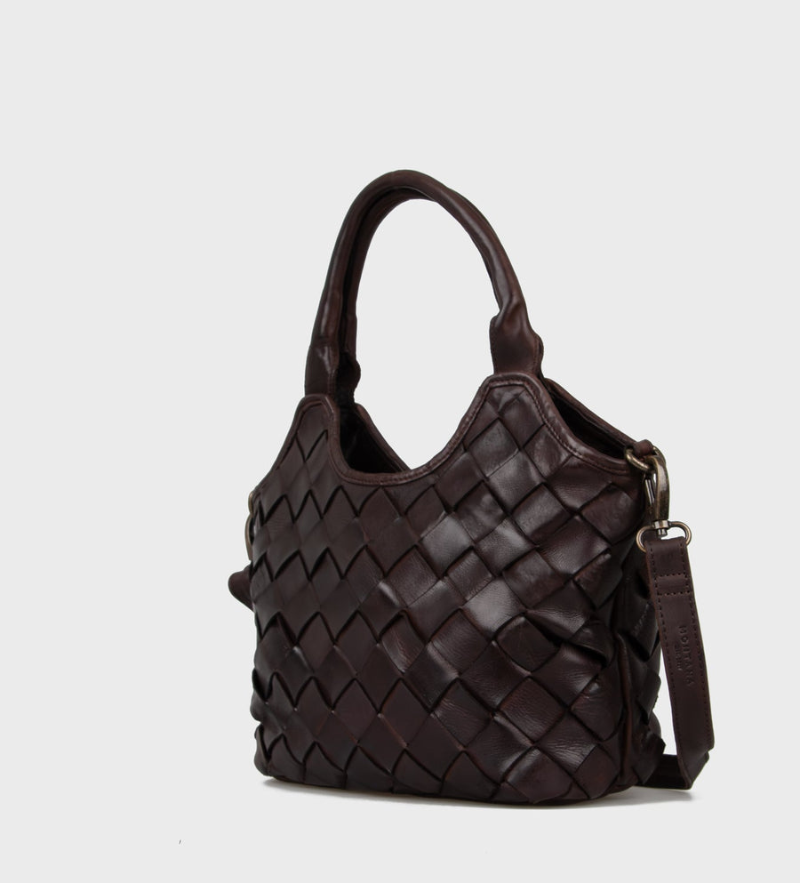 Crossbody/håndtaske - Fairfield - Brun - Montana