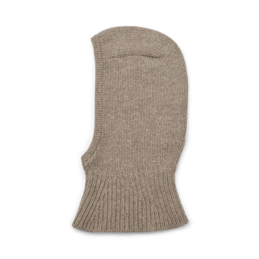 Balaclava i Uld - Stone Grey