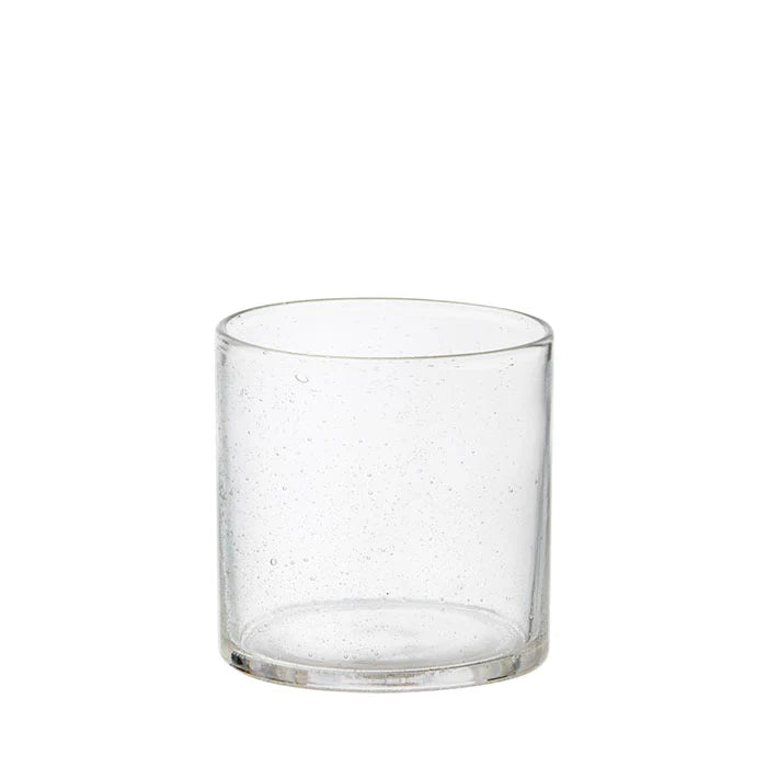 Bungalow Glass Lysestage Salon Ø10xH10cm Klar