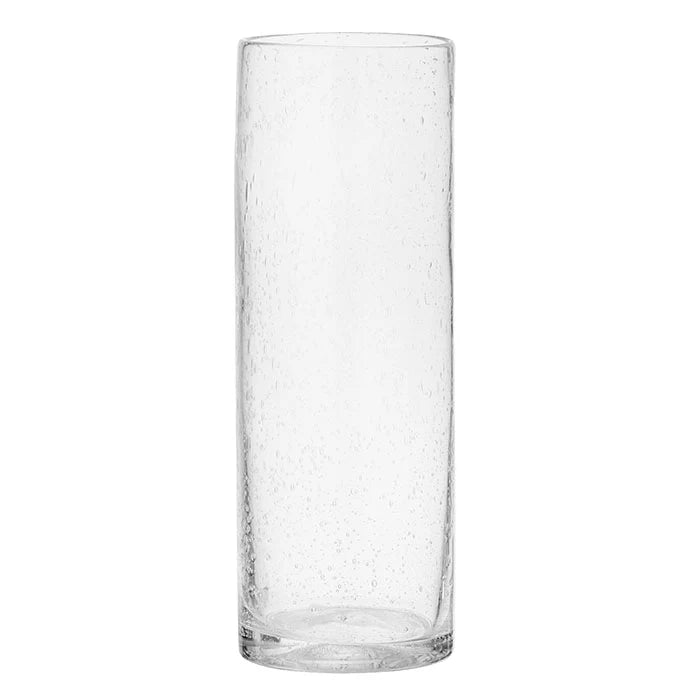 Bungalow Smal glasvase Salon Ø11xH31cm Klar