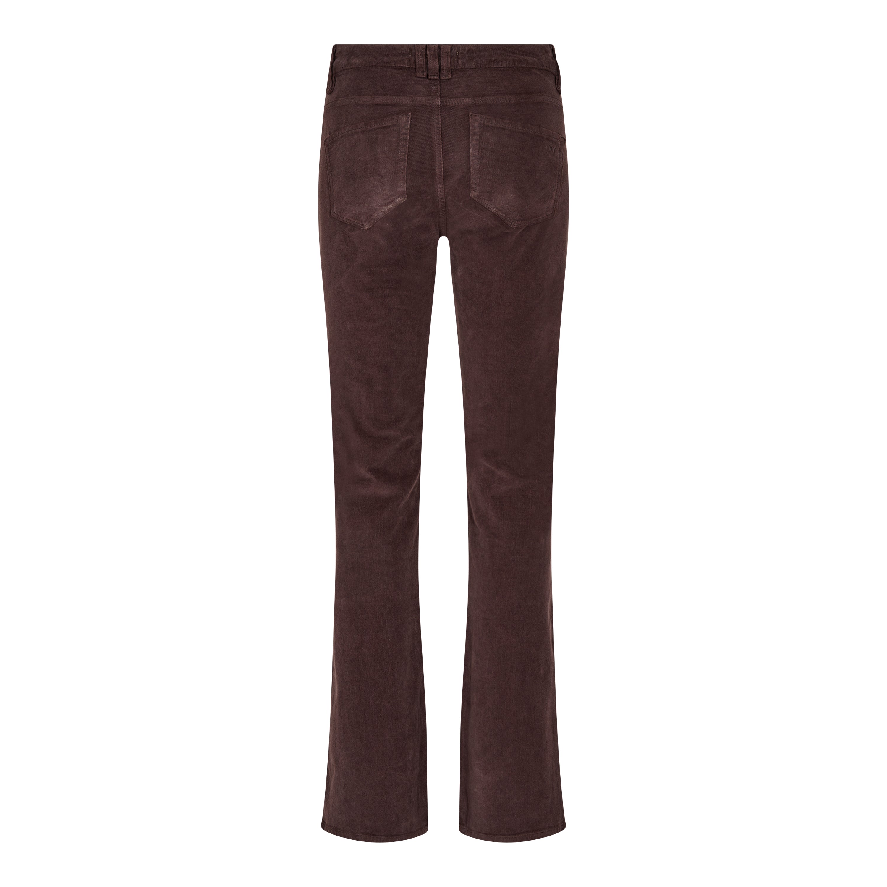 Tara Flare Jeans Baby Cord - Expresso Brown