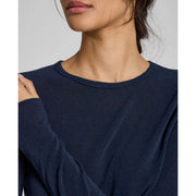 Thyra Uld Top - Denim Blue
